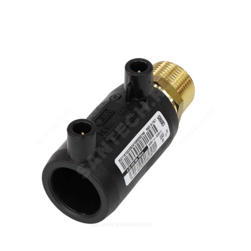 Переход электросварной ПЭ100 Дн 32х1" НР Ру25 SDR7,4 EUROSTANDARD 2161160032