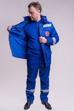 Куртка на флисе мужская Скорая помощь MedicLine