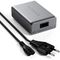 Сетевое зарядное устройство Satechi Compact Charger 2хUSB-C 100W + USB-A 12W GaN (ST-TC100GM-EU) Space Gray