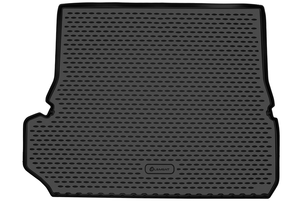Коврик в багажник для для TOYOTA Land Cruiser Prado (250) 2023 - внедорожник Длинный (3-й ряд сложен), 7 мест, 1 шт. (полиуретан) ELEMENTA70977L13