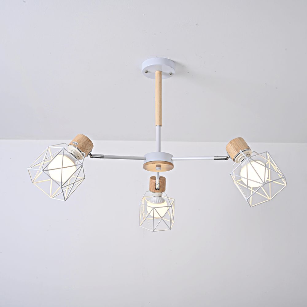 Потолочная Люстра Corf B3 White 3 Lamps By Imperiumloft
