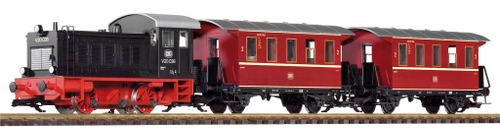 G Стартовый набор Пассажирский поезд DB V20, со звуком, аналоговый