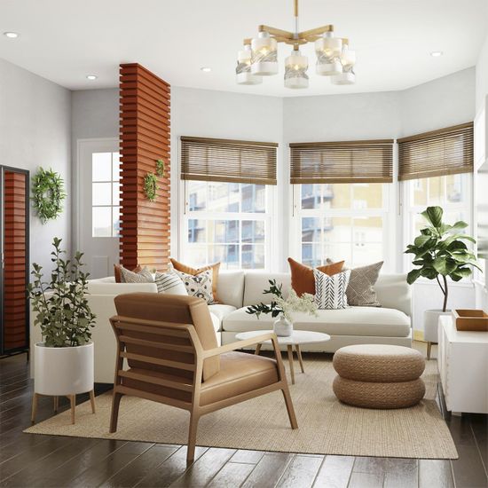 4491/5C COUNTY LN20 283 белый, дерево Люстра потолочная E27 5*60W 220V BONNIE