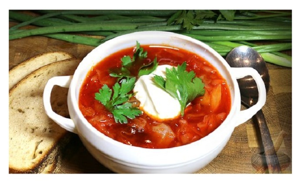 Борщ красный фирменный