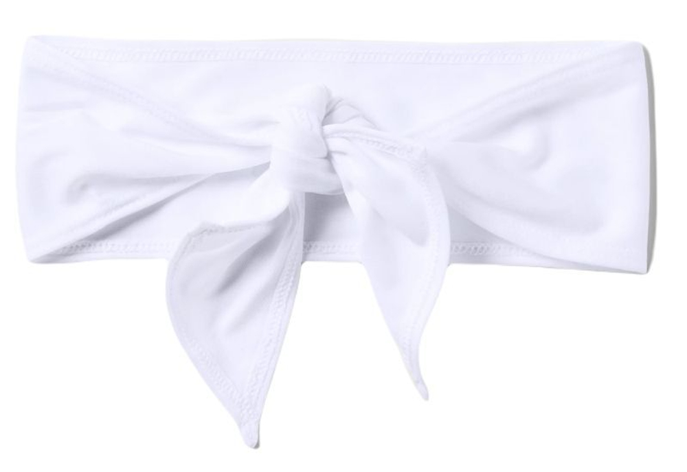 Теннисная бандана Under Armour Adult UA Armour Tie Headband - white/black