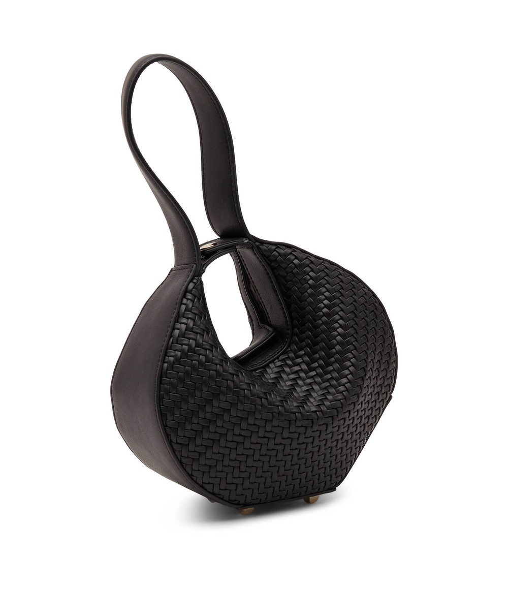 Кожаная сумка хобо Patrizia Pepe - черный(8B0074 E043)