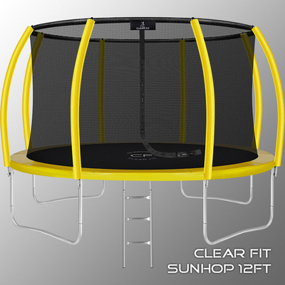 Каркасный батут Clear Fit SunHop 12Ft