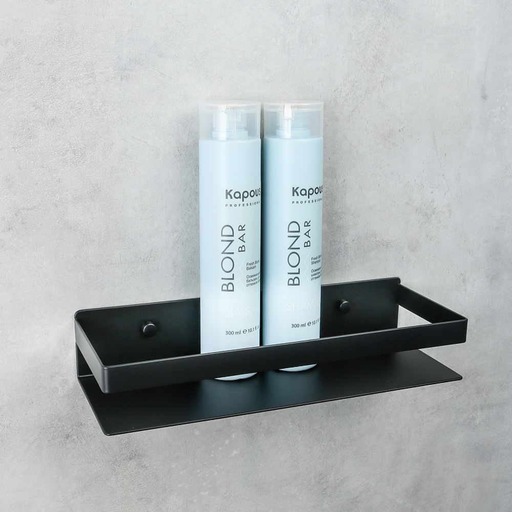 Полка Fixsen Hotel нержавеющая сталь, черный (FX-31003G)