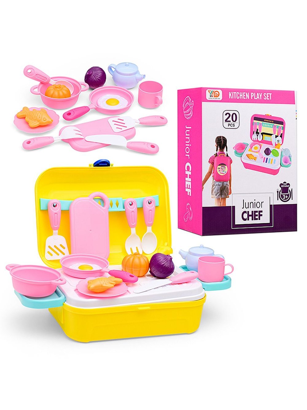 Игровой набор посуды и продуктов (YY-167)