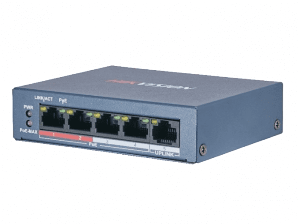 Hikvision DS-3E0105P-E/M (B) Сетевое оборудование