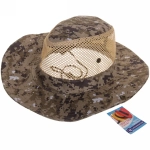 Шляпа мужская с клепками и сеткой «Tourist», микс 5 цвтов, 58р, ширина полей 7,5см