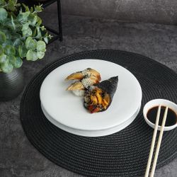 Блюдо круглое d 21,7 см h2,3 см White Matt Panasia P.L. Proff Cuisine [4]