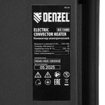 Конвектор электрический XCE-1500 B, 230 В, 1500 Вт, X-образный нагреватель Denzel