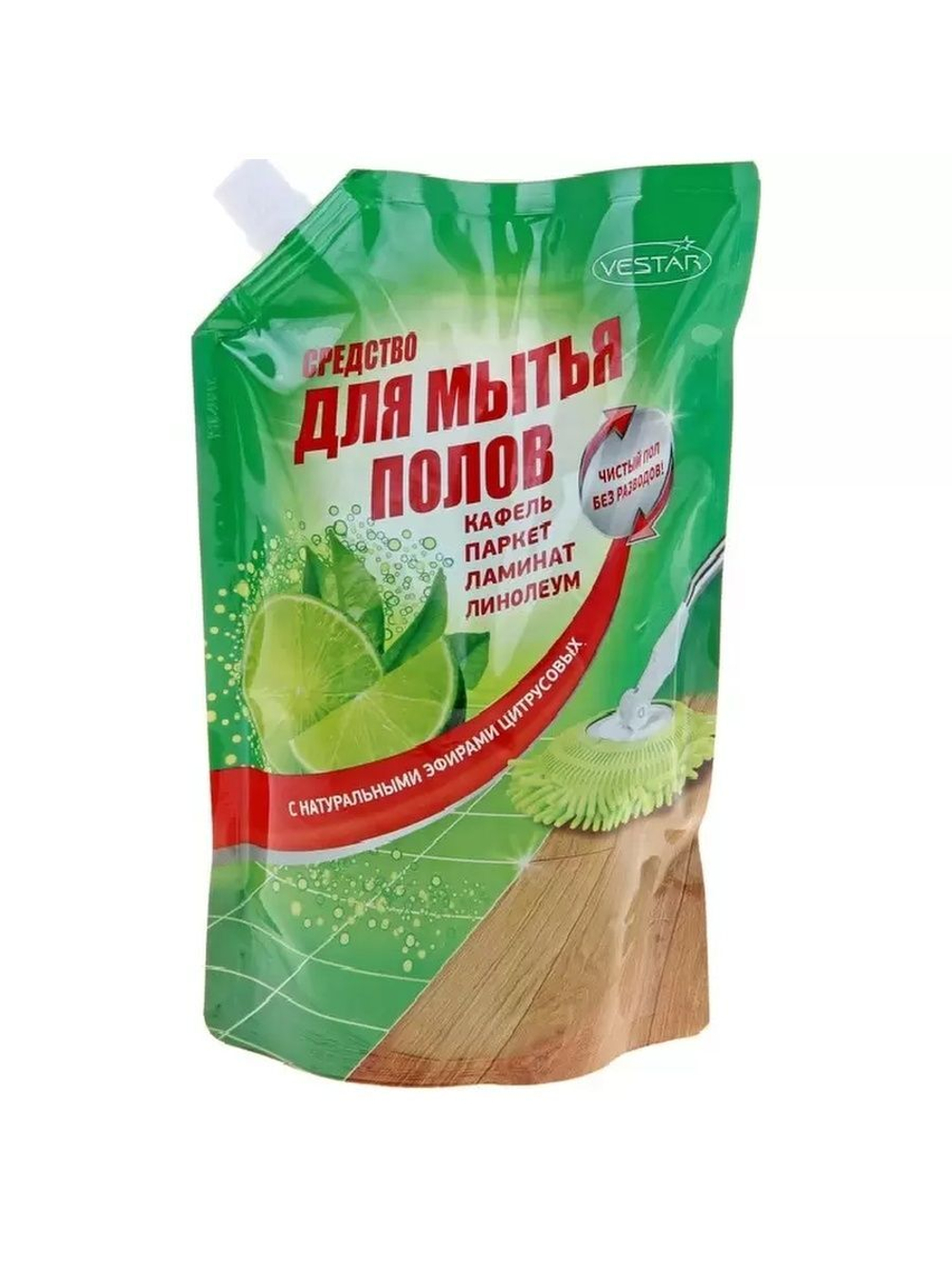 СРЕДСТВО ДЛЯ МЫТЬЯ ПОЛА VESTAR 0,75Л (Г-6)