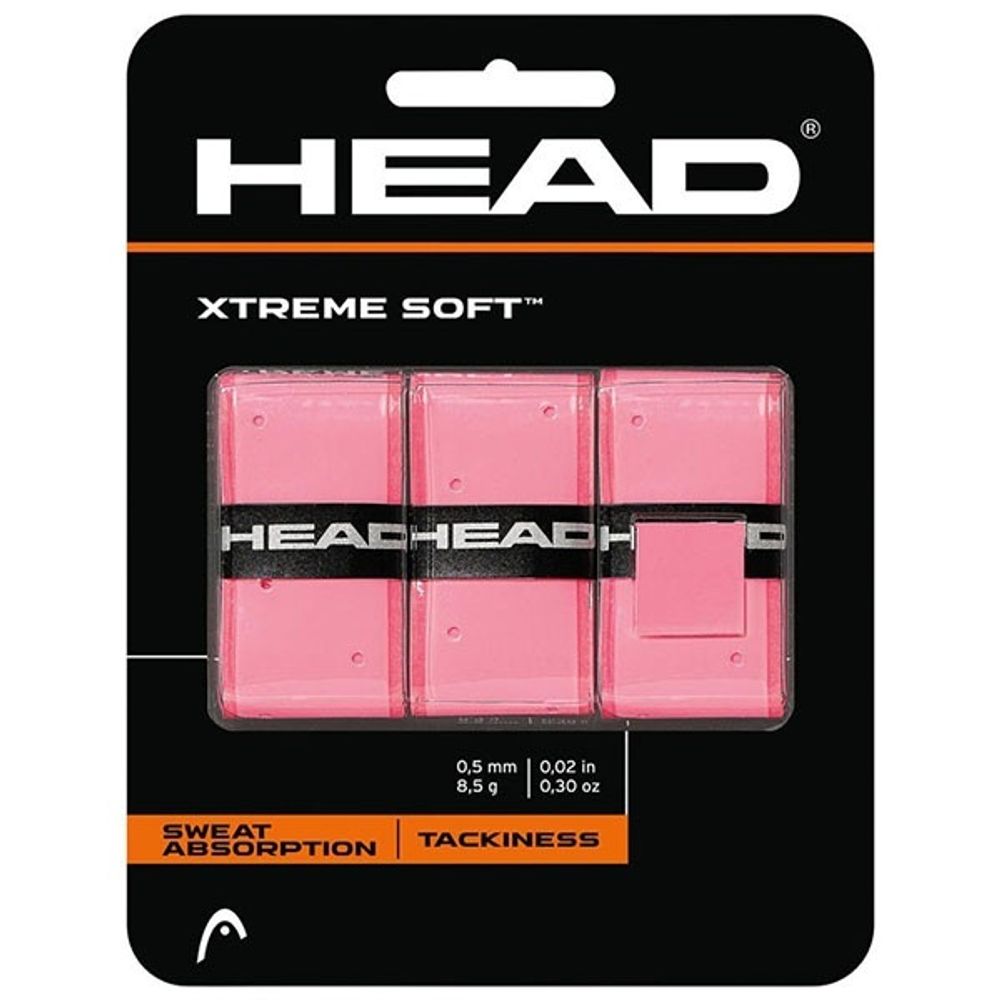 Аксессуары для тенниса Намотка овергрип HEAD XTREME SOFT .