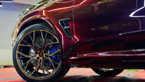 Carbins Color PPF Gilt Black-red GP HA105 хамелеон черная красная бордовая цветная полиуретановая защитная антигравийная пленка