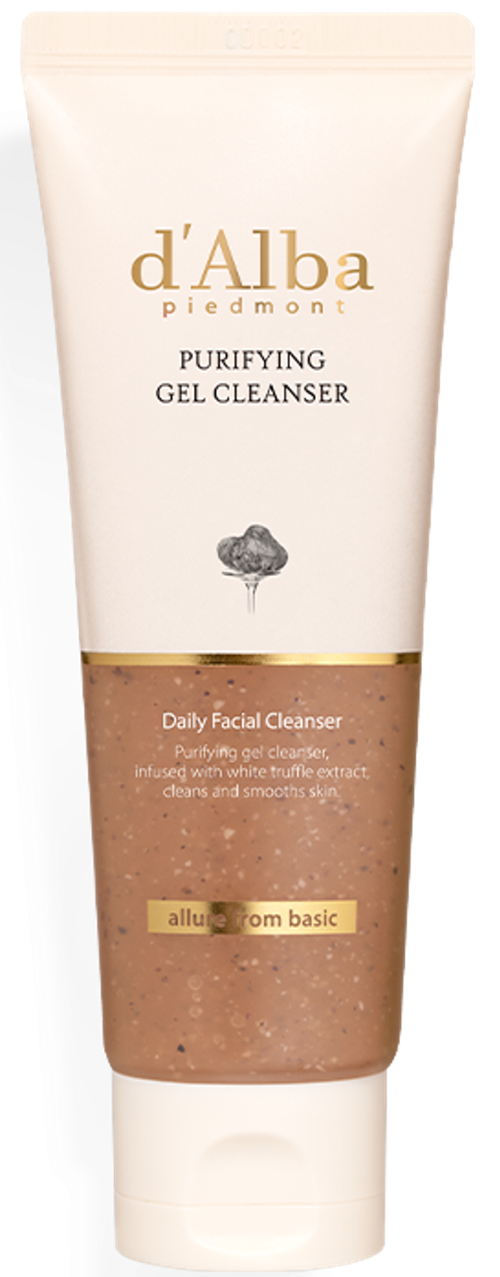 Пенка с порошком скорлупы каштана D’Alba Purifying Gel Cleanser, 80 мл