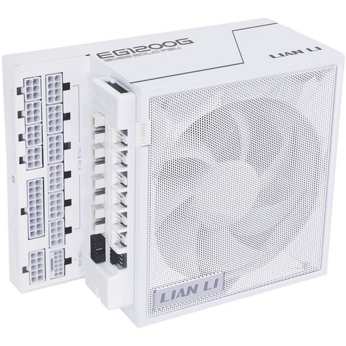 Блок питания Lian Li 1200W EG1200G White, модульный, 16 Pin PCIe 5.1, 80 PLUS Gold (G9P.EG1200G.WH00.RU)