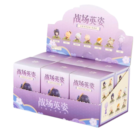 Рандомная фигурка Blind Box Genshin Impact Battlefield Inazuma