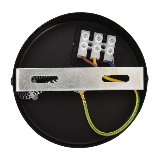 8364/1A ECO LN черный, металл/бетон Подвес E27 LED 10W 220V TESLA