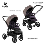 Детская коляска Tutis Nanni 7 3 в 1 1533052 Pewter