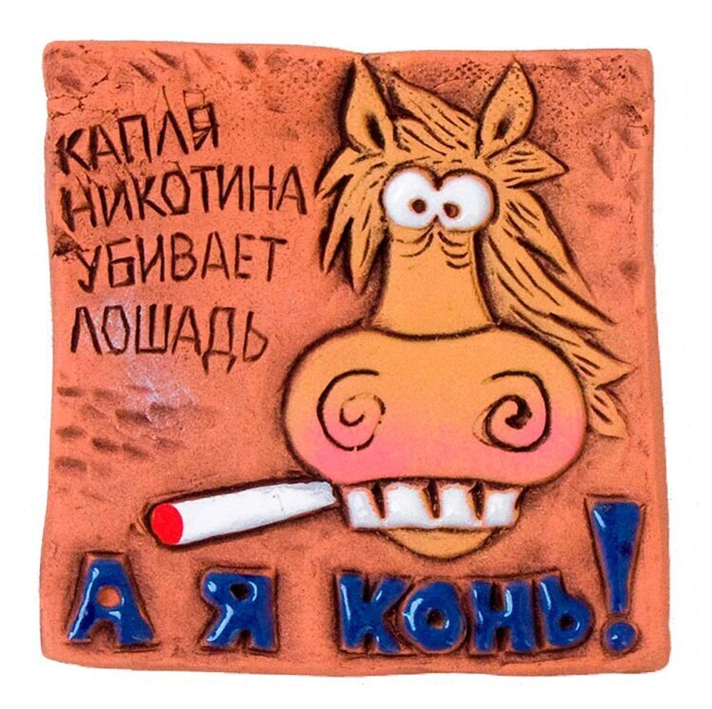 Магнит "А я конь!" (Step)