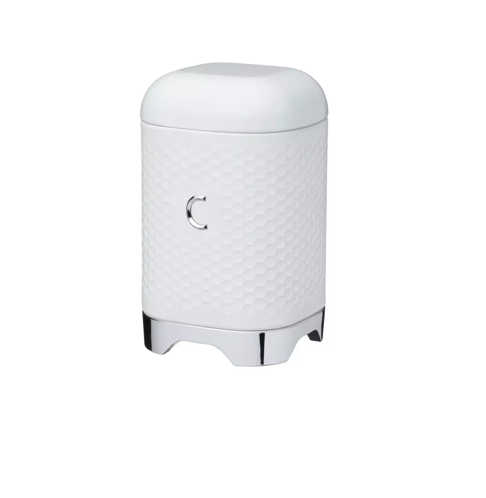 Kitchen Craft - Контейнер Lovello 19x11см Кофе белый / артикул   LOVCOFFEEWHT  / GTIN 5028250785527