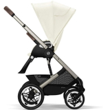 Коляска Cybex Talos S Lux TPE complete Aton S2 Ocean Blue 3 в 1 Seashell Beige с дождевиками