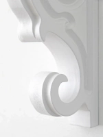 Полка настенная навесная 80*20 см