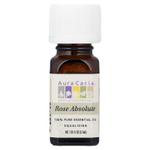 Aura Cacia, 100 % чистое эфирное масло, розовый абсолют, 3,7 мл (0,125 жидкой унции)