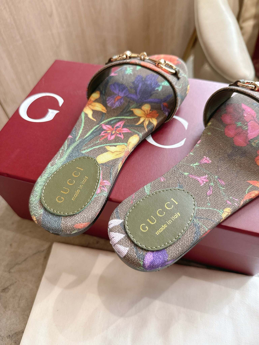 Gucci Horsebit Slide Sandal
