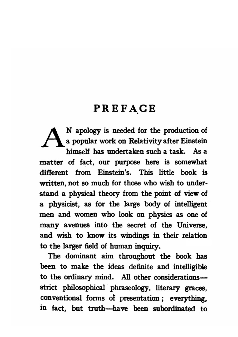 Relativity for all | Dingle Herbert