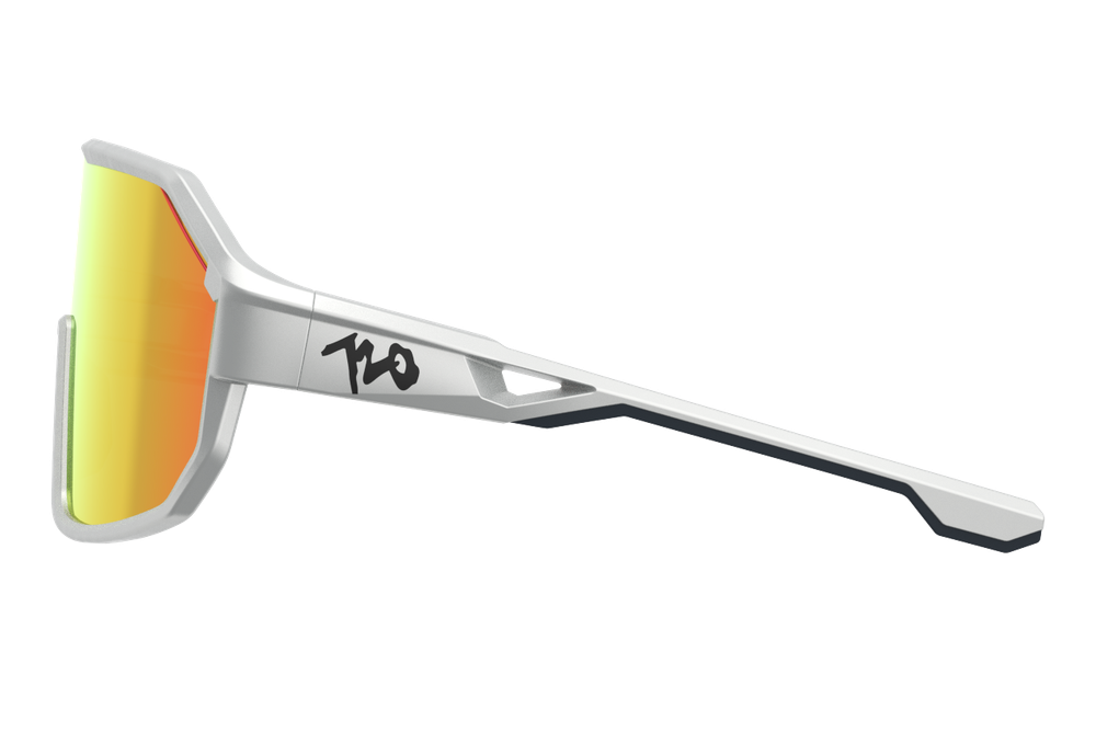 Спортивные очки 720armour Malatao / Matte Silver / Red Lens