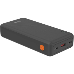 Внешний аккумулятор Мобильный аккумулятор Cactus CS-PBFSDA-20000 20000mAh 4.5A USB-A / 2xUSB-C черный