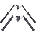 Сошки Atlas Bipod BT35-LW17 (OEM) с креплением на Weaver/Picatinny (13...25 см)