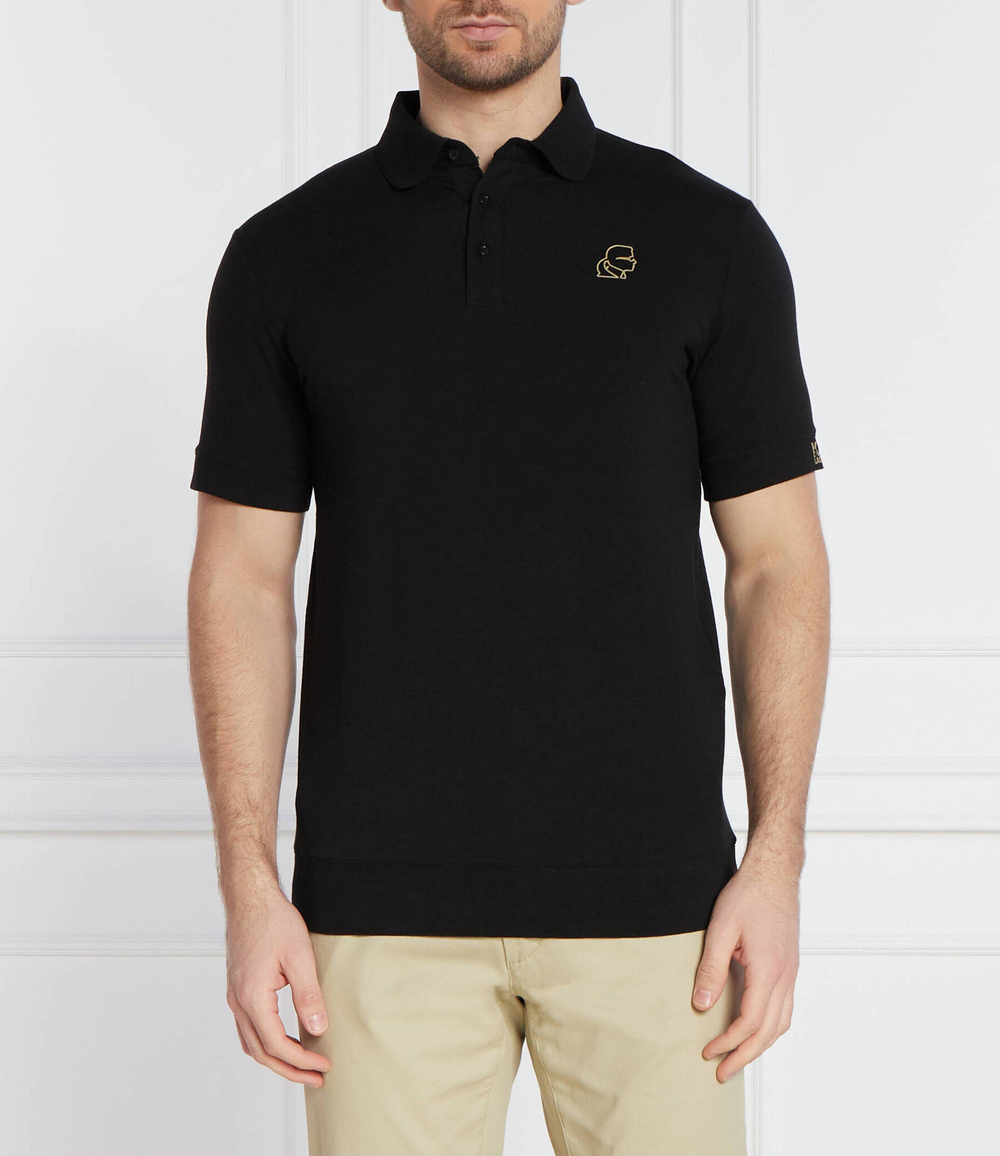 Поло Karl Lagerfeld - черный(745019 542221)