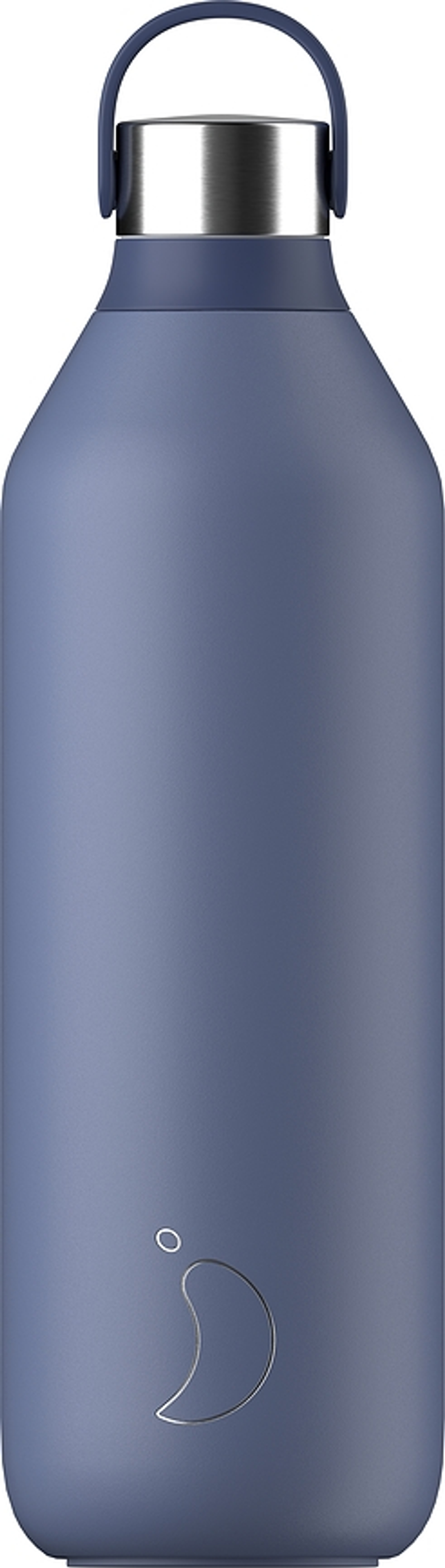 Термокружка chilly's bottles, series 2, нержавеющая сталь, синяя · арт. fabr B1000S2WBLU_9