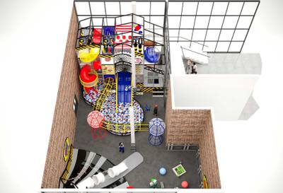 Детский игровой лабиринт «Страна фантазий»