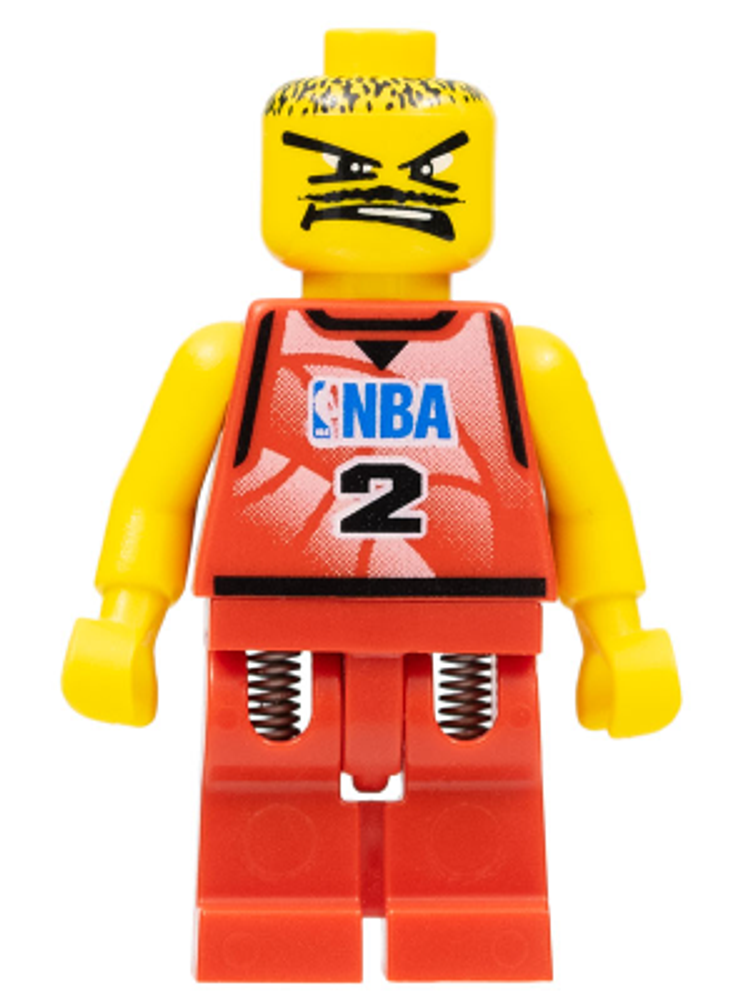 Минифигурка LEGO nba028 Игрок номер 2