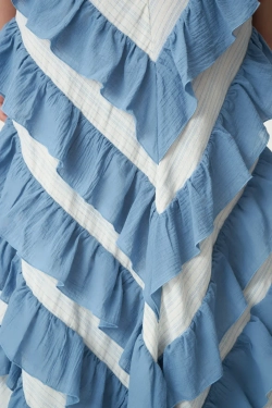 Юбка Джипси голубая