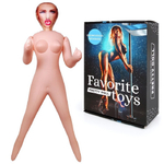 Кукла надувная Елизавета три отверстия 155 см