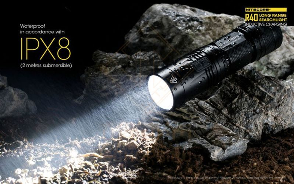 Фонарь Nitecore R40 с док станцией
