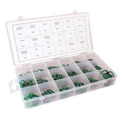 WDK-214044 Набор уплотнительных колец для автокондиционеров, зеленые, 270 шт.