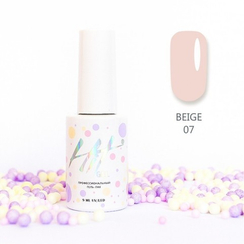 Гель-лак ТМ "HIT gel" №07 Beige, 9 мл