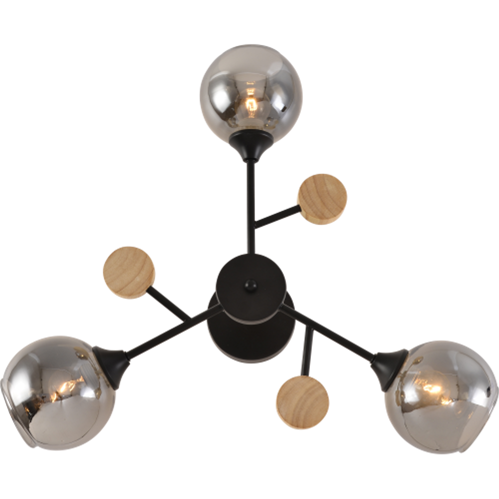 Люстра Rivoli Elouisa 9181-303 3 х Е27 60 Вт модерн