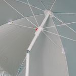 Зонт пляжный СЛЕДОПЫТ с наклоном, d - 210см, h - 220см, d штока 28/32мм, Oxford 210D, цв. голубой/10