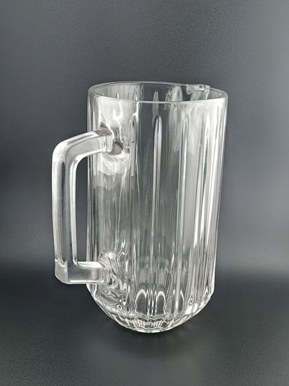 Графин стеклянный 1,2 л. с ручкой