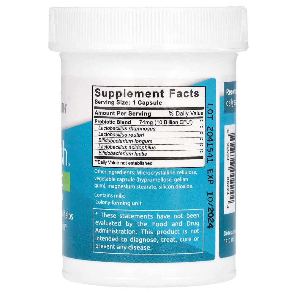 Fairhaven Health, Isofresh, пробиотик, 30 капсул