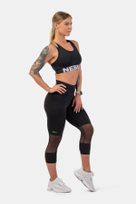 Топ MEDIUM IMPACT CROSS BACK SPORTS BRA 410 Черный