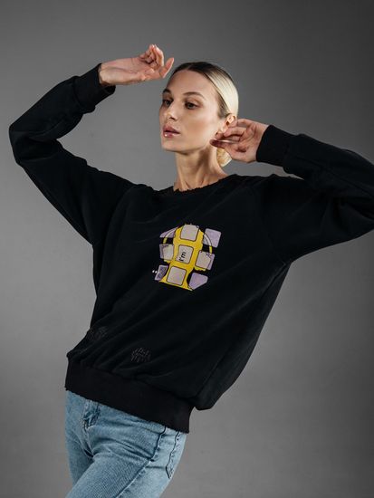 Serdyukov свитшот Media toxicity одежда унисекс стиль принт качество